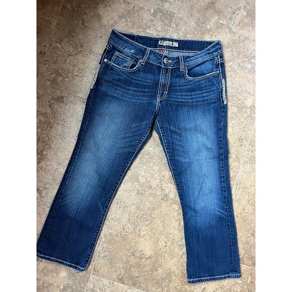 BKE Culture Stretch denim jeans, Bootcut, Women's size 31 - Picture 2 of 10